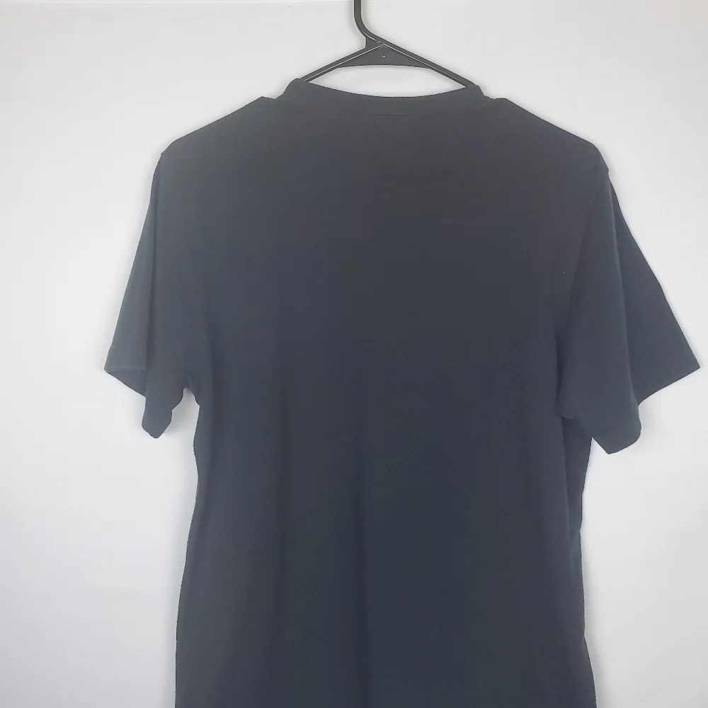 Adidas Black/White Logo T-Shirt M